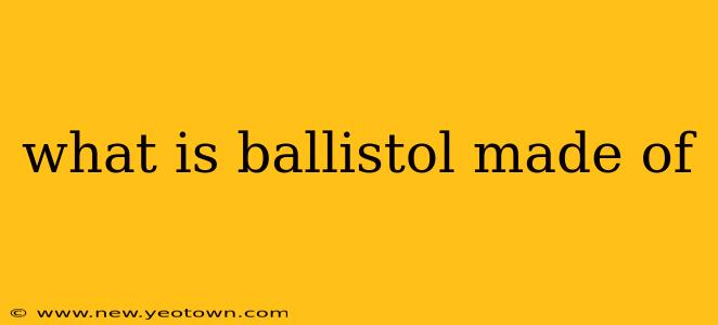 what is ballistol made of
