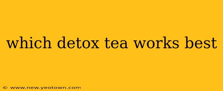 which detox tea works best