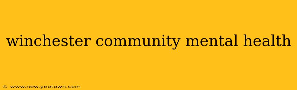 winchester community mental health