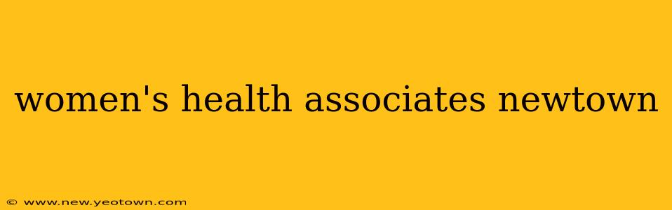 women's health associates newtown