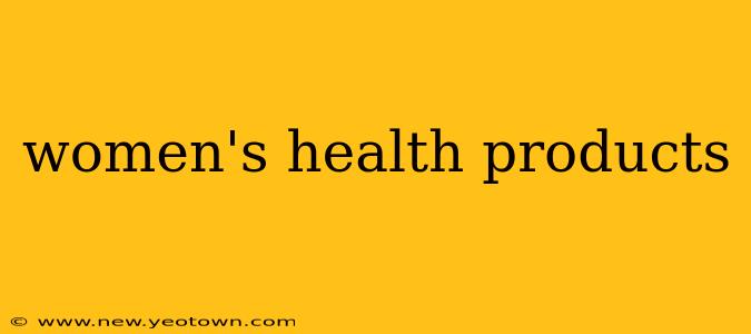 women's health products