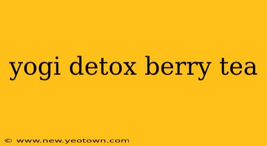 yogi detox berry tea