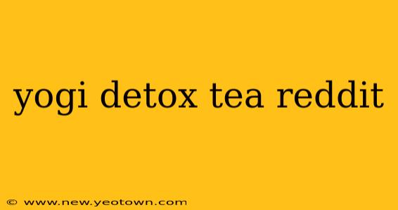 yogi detox tea reddit