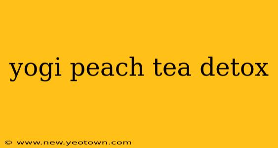 yogi peach tea detox