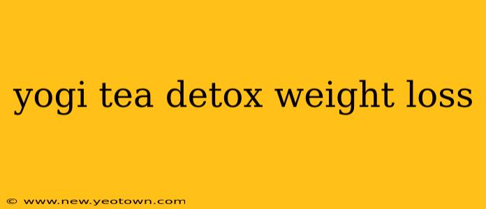yogi tea detox weight loss