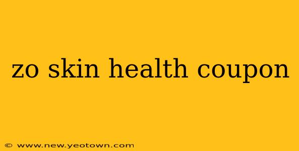 zo skin health coupon